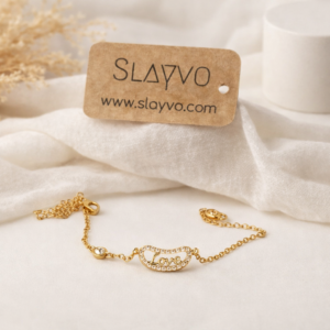 Zircon Love Written Bracelet