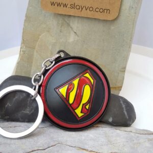 Superman Rolling Metal Key Chain