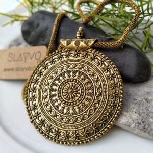 Afghan Style Thappa Pendant