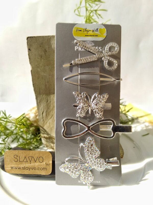 Metallic Pins Card (Silver) - Image 3