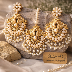 Indian Kundan Mohini Tikka Set