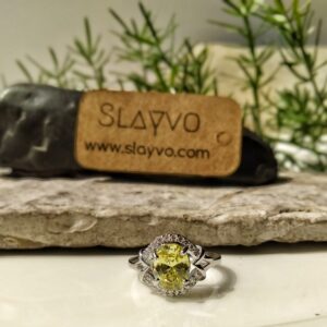 Royal Green Zircon Ring