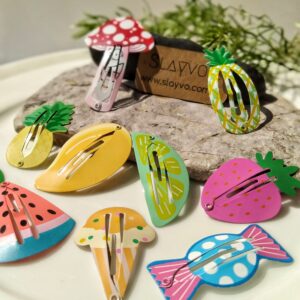 Fruity Barrette Hair Pins