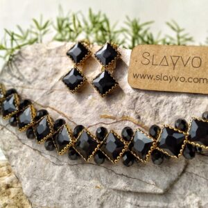 Black Diamond Choker Set