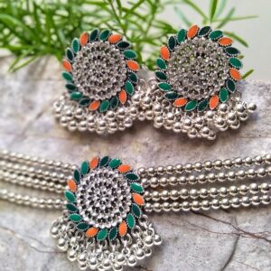 Singhaar Meena Choker Set