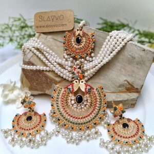 Nau”Lakha Moor Choker Set