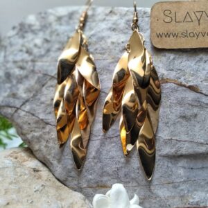 Classy Leafy Drop Earrings