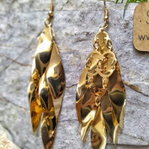 Classy Leafy Drop Earrings