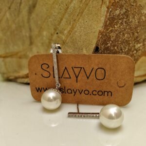 Xuping Silk Pearl Drop Earrings