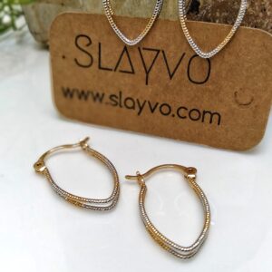 Xuping Almond Hook Earrings