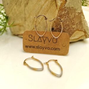 Xuping Almond Hook Earrings