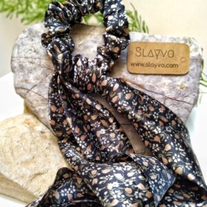 Silk Floral Hair Scrunches