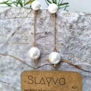 Xuping Top Pearl Drop Earrings