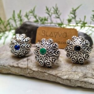 Indian Oxidized Phool Nageena Rings