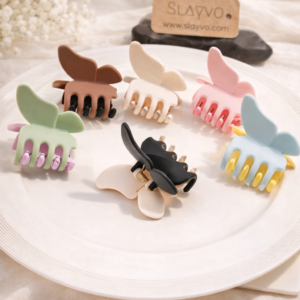 Two-Tone Butterfly Mate Hair Claws