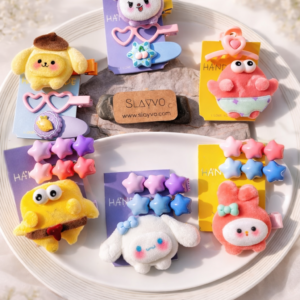 Cute Puffy Cartoon Pin Card