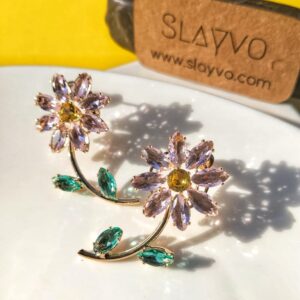 Favicon Zircon Floral Studs