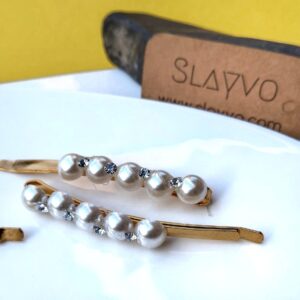 Pearly Metal Pins