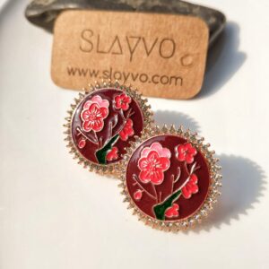 Anaya Floral Ear Studs