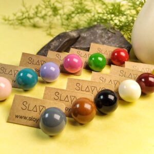 Groovy Polka Ball Ear studs