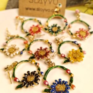 Classy Levy Flower Earrings