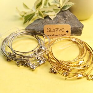 Metal Shapes Hanging Bangles