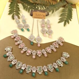 One Carat Zaviya Zircon Set