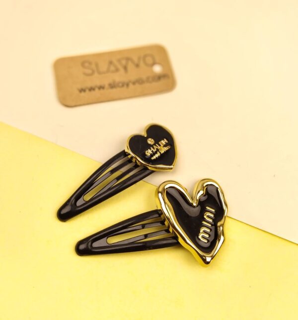Bella Heart Hair Pins - Image 2