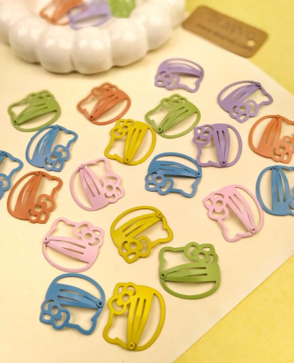 Cute Kitty Snap Hair Pins