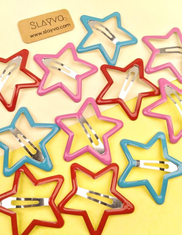 Colorful Star Pins (Large)