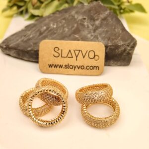 Classic Cameo Zircon Ring