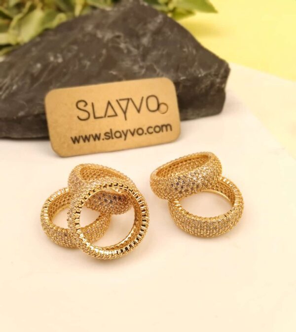 Classic Cameo Zircon Ring - Image 2