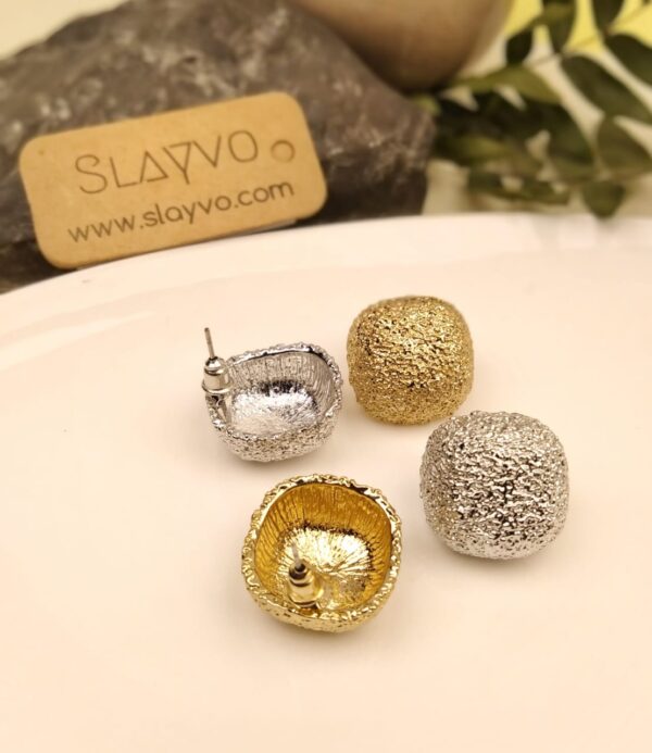 Aroma Square Studs - Image 2