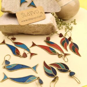 Afghan Maahi Thappa Earrings
