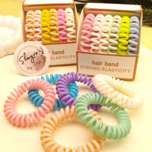 Spiral Elastic Hair Ponies