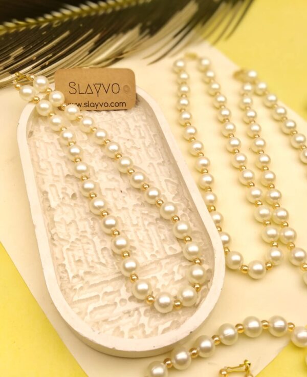 Elisa Pearl Necklace - Image 2