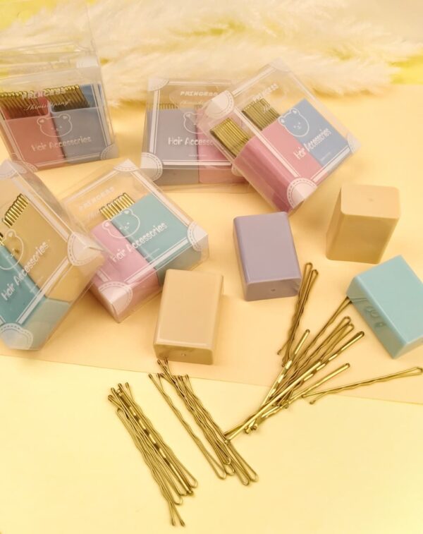 Gold Metallic Bobby Pins