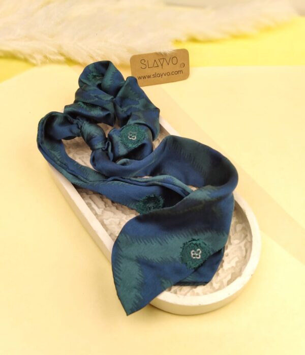 Silky Scrunchies (Seagreen)