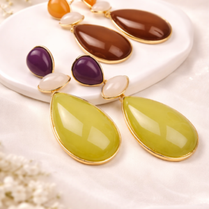 Dazzle Marble Earrings