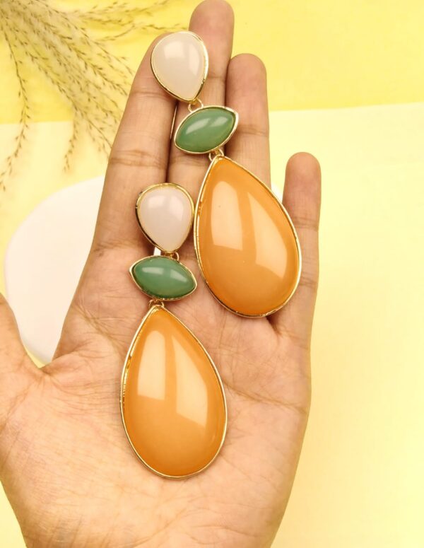 Dazzle Marble Earrings - Image 3