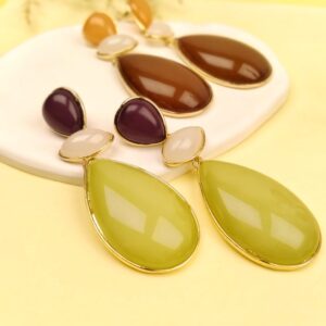 Dazzle Marble Earrings