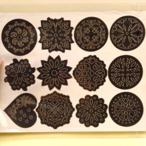 Reuseable Mehndi Stickers/Tattoos