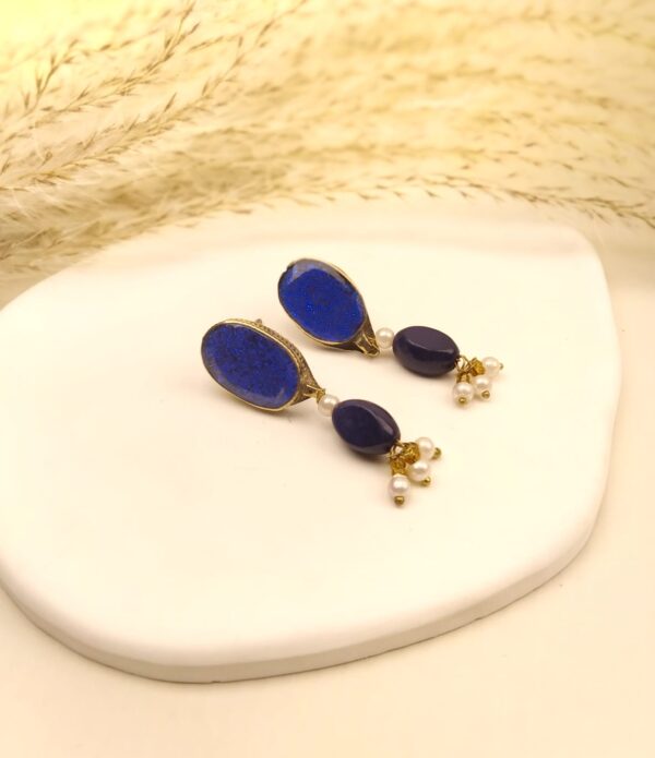 Afghan Bano Studs (Blue)