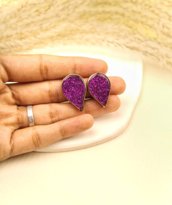 Afghan Mona Studs (Purple Nagh) - Image 2