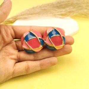 Polka Resin Studs