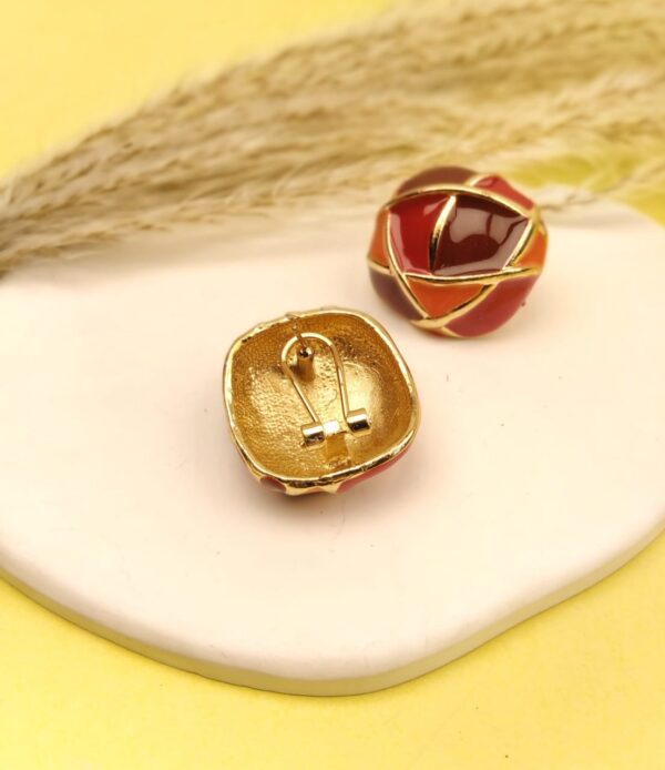 Polka Resin Studs - Image 4