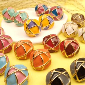Polka Resin Studs