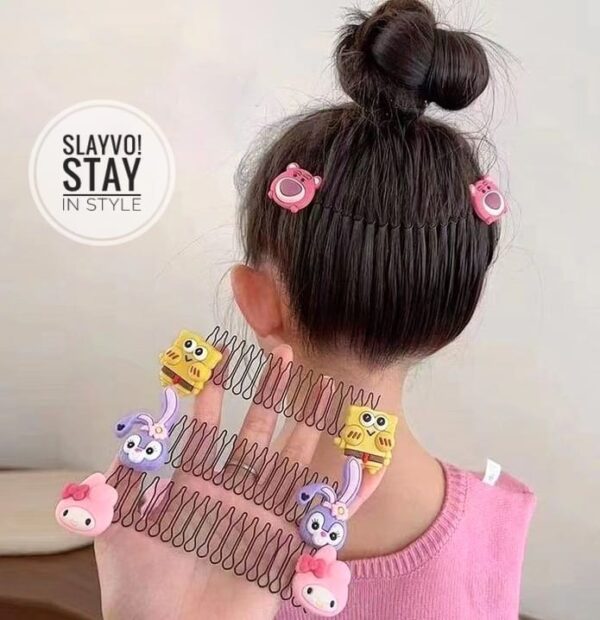 Cute Metal Clip Hair Comb - Image 2