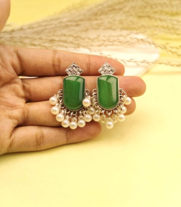 Indian Jodha Ear Studs - Image 2