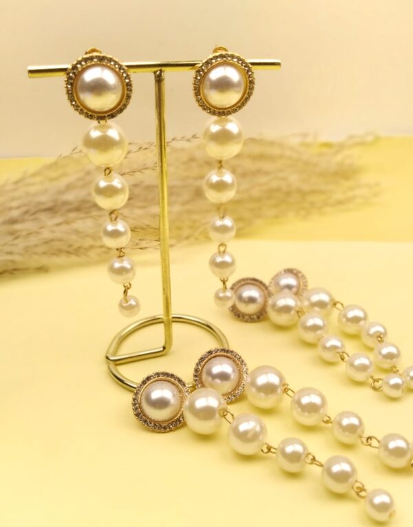 Classy Pearl Drop Earrings